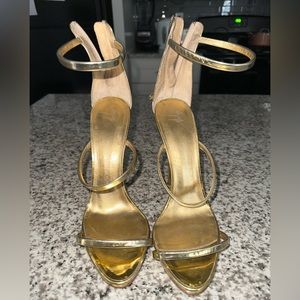 Giuseppe Zanotti Harmony 120mm Heels in Gold